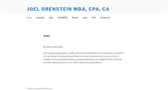 Desktop Screenshot of joelorenstein.ca